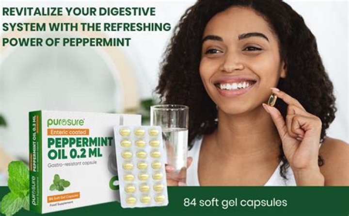Are peppermint oil capsules safe?