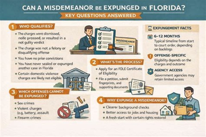 Can a guilty misdemeanor be expunged?