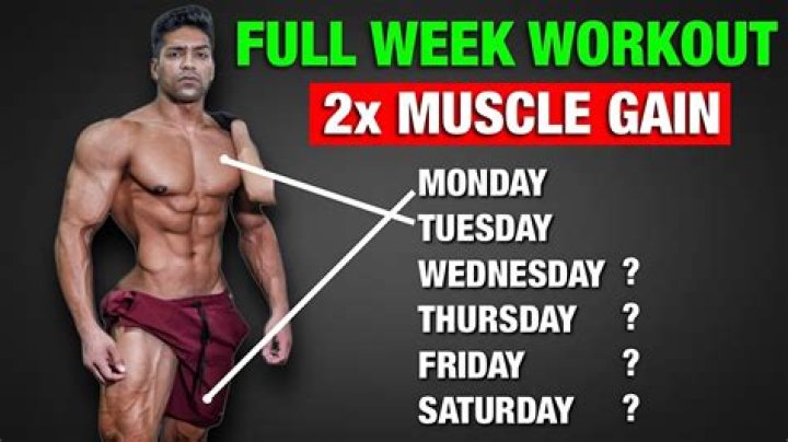 Can I gain muscle working out twice a week?