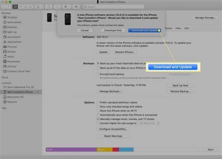 Can I update my phone through my computer?
