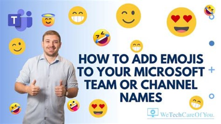 Can you add Emojis to Microsoft teams?