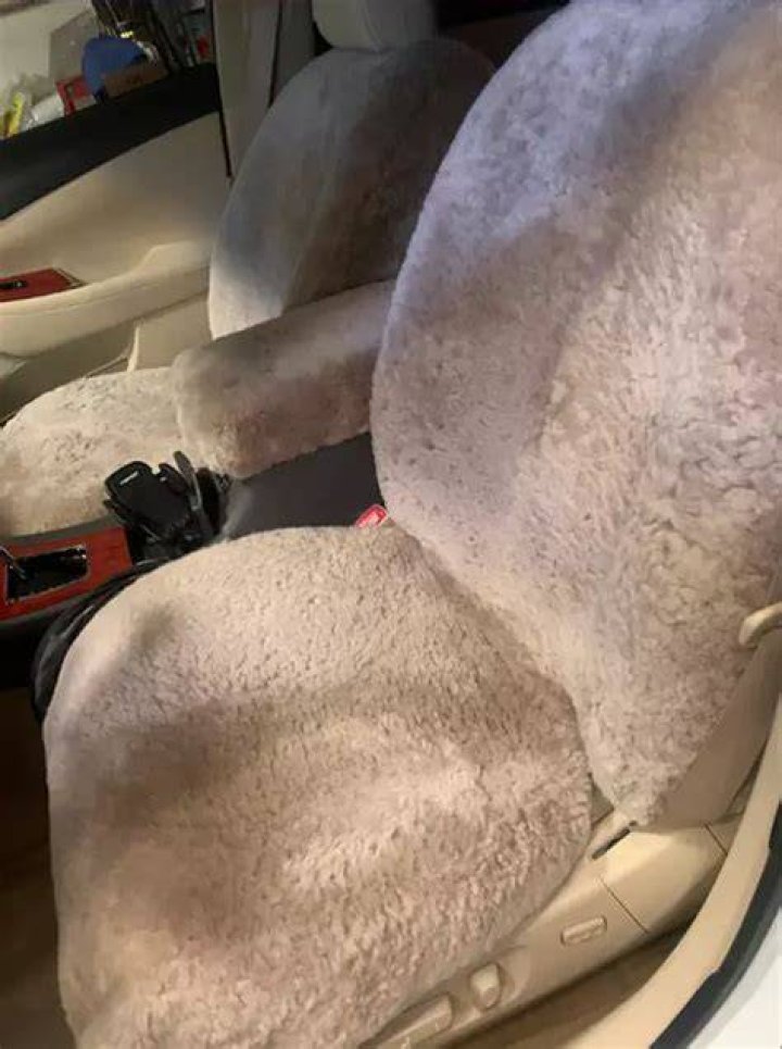 Can you wash sheepskin seat covers in the washing machine?