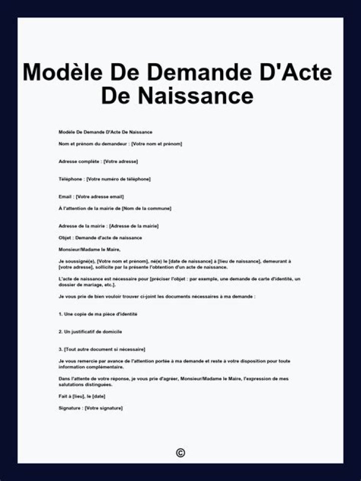 Comment retrouver l'acte de naissance d'une personne ?