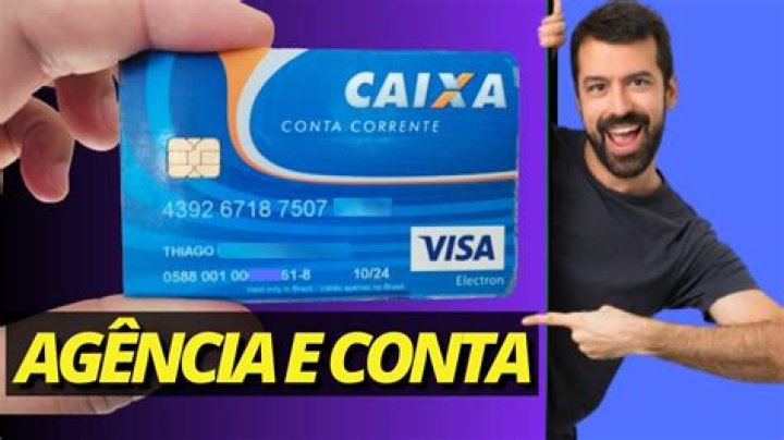 Como descobrir minha conta da Caixa?