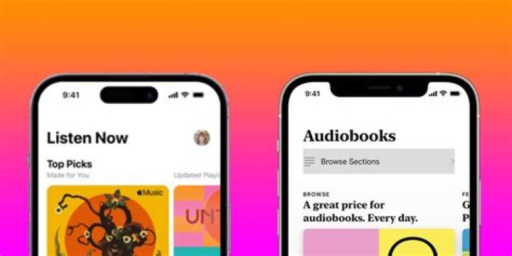Does iPhone have audiobooks?