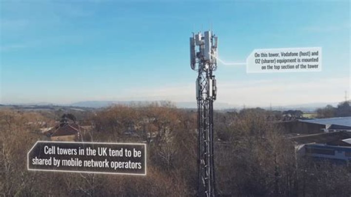 How do cell phone towers look like?