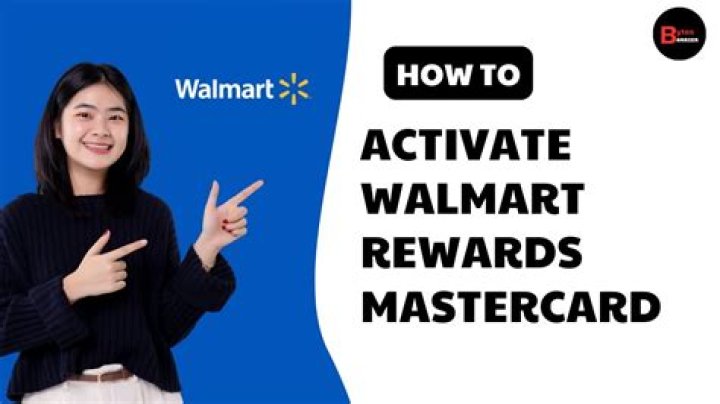 How do I activate my Walmart Rewards card?