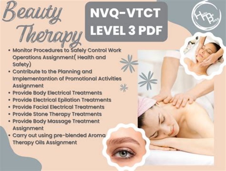 How do I get an NVQ in beauty therapy?
