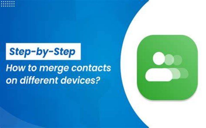 How do I merge contacts on WhatsApp?