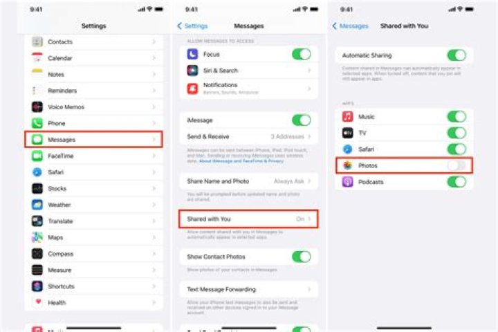 How do I retrieve photos from iMessage?