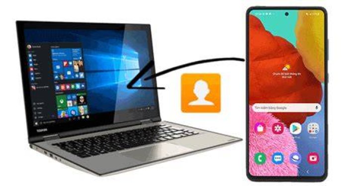 How do I transfer contacts from Samsung phone to computer?