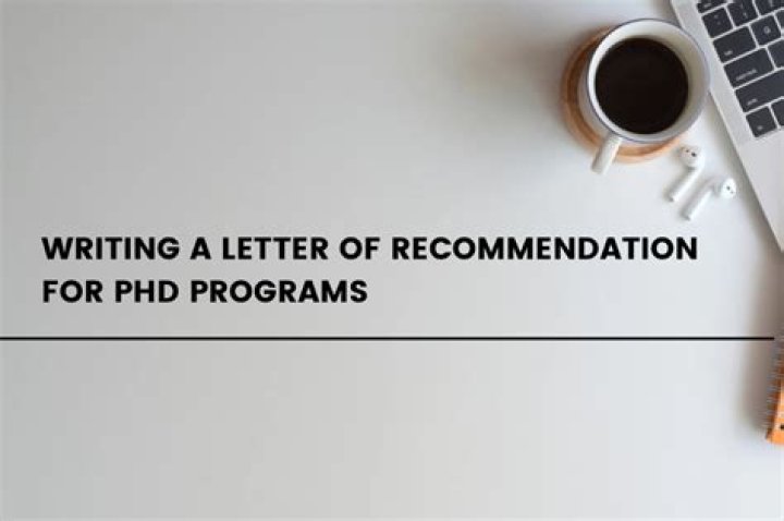 How do you ask for a PhD recommendation?