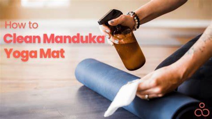 How do you deep clean a Manduka yoga mat?