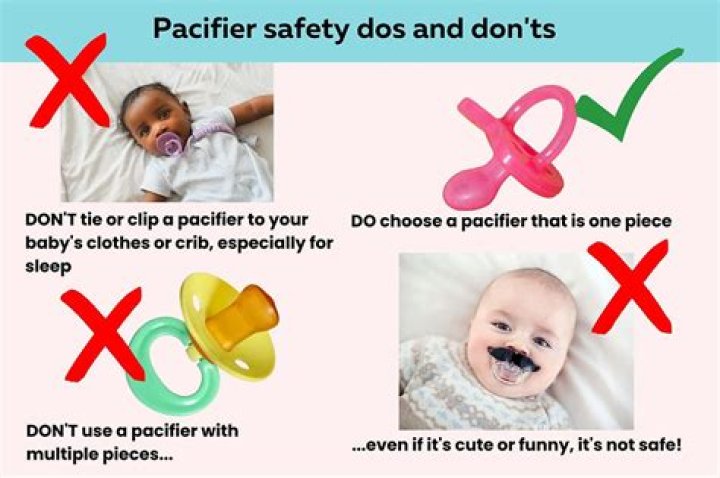 How do you keep a pacifier in overnight?