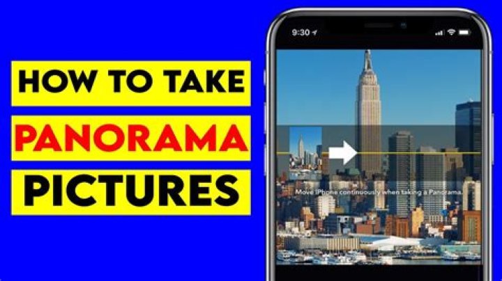 How do you make a panorama?