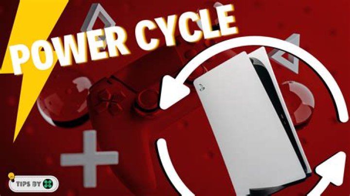 How do you power cycle a ps4 slim?
