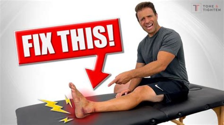 How do you treat a sprained leg at home?