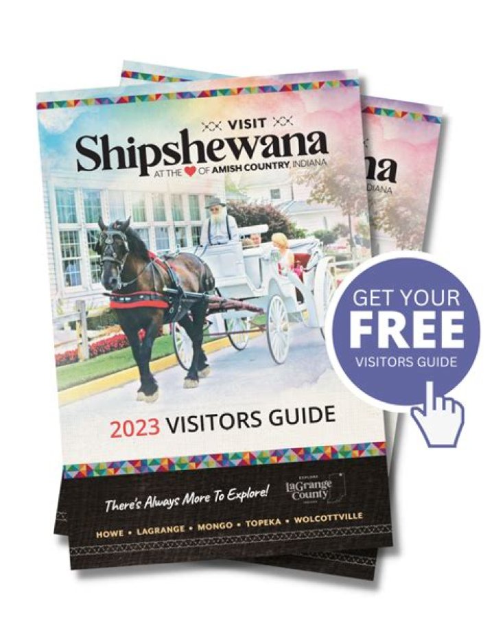 How far is Shipshewana from the Michigan border?
