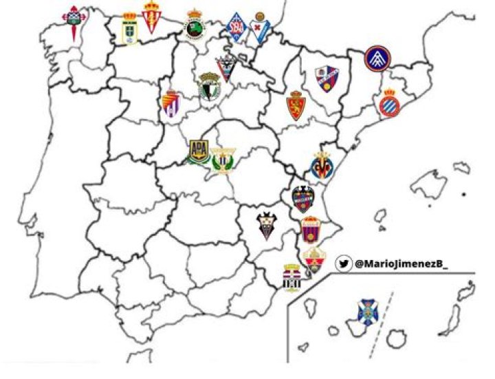 How many games are played in Spanish second division?