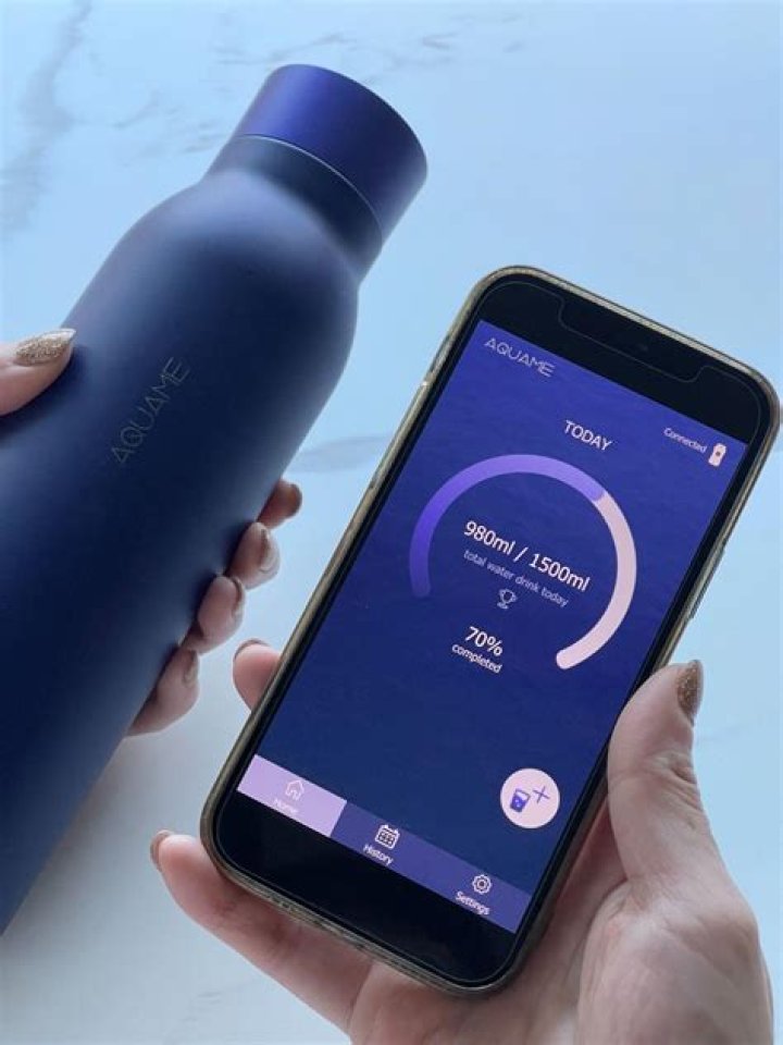 How many liters are in a smart water bottle?