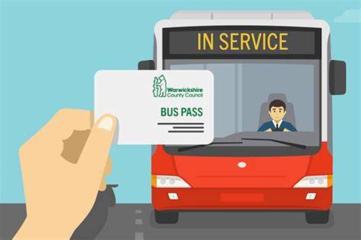How much is a bus pass in California?