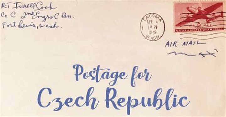 How much is it to send a package to Czech Republic?