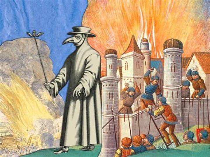 How was the Black Death controlled?