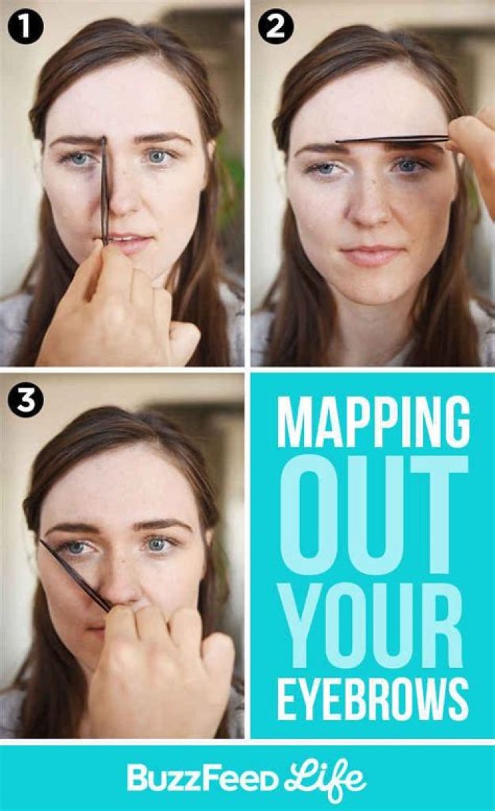 Should you tweeze above your eyebrows?