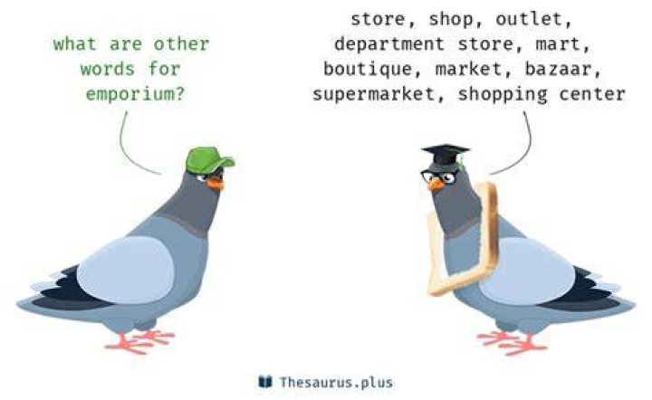 What's another word for Emporium?