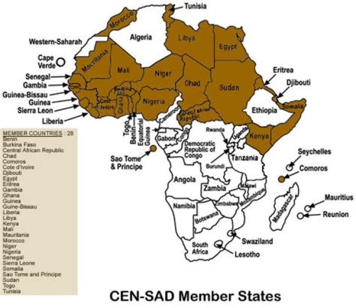 What does Cen-Sad stand for?