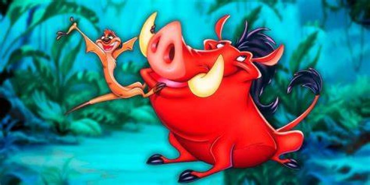 What does Timon say in The Lion King?