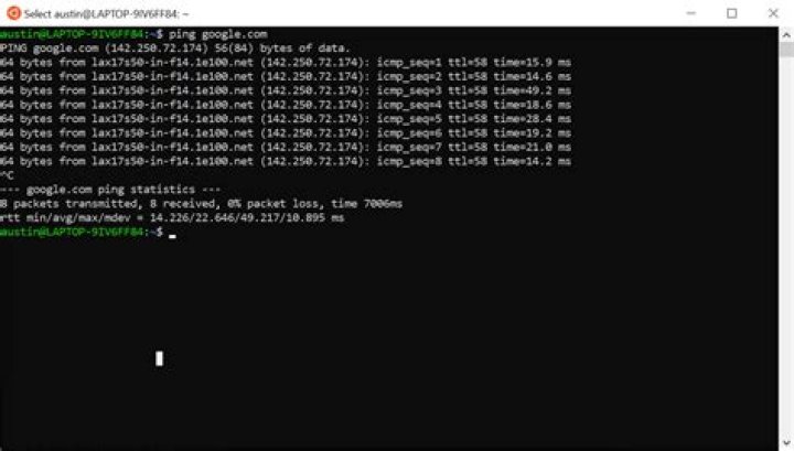What is a gateway ping?