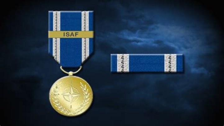 What is the ISAF medal?