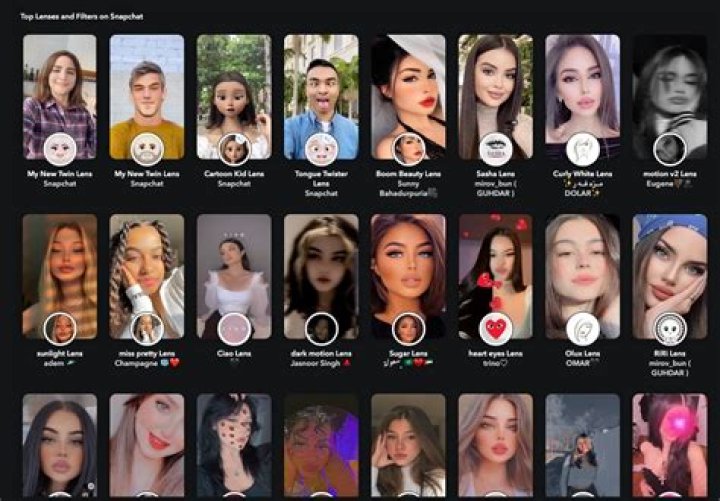 What is the squiggly filter on Snapchat called?