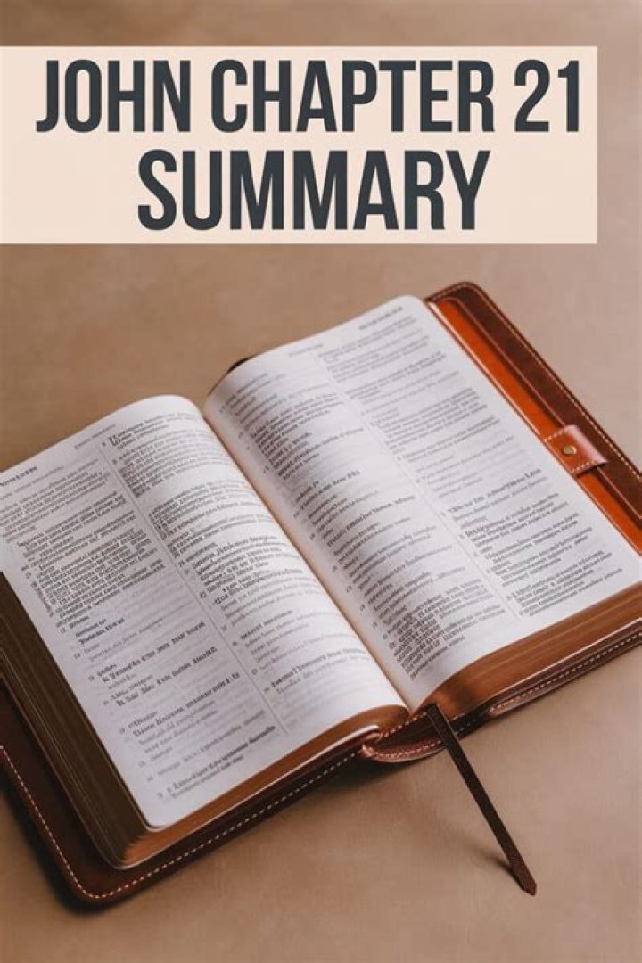 What is the summary of John chapter 21?