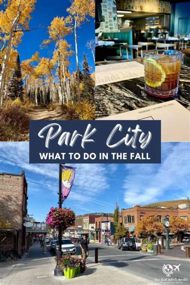 What is there to do in Park City Utah in the fall?