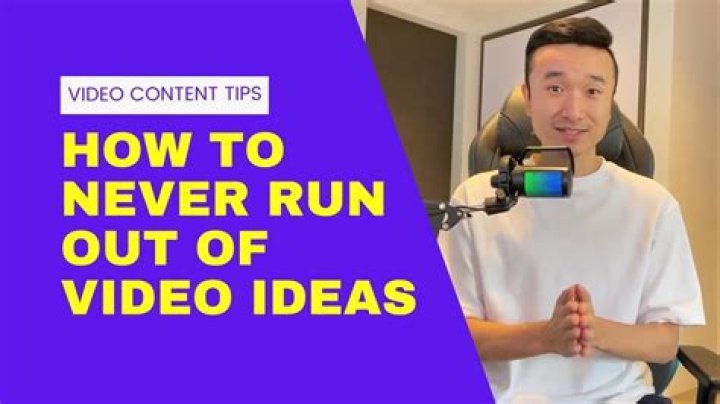 What to do when you run out of ideas?