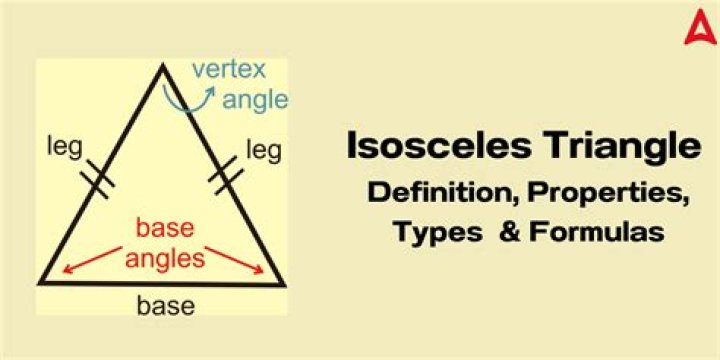 Whats a sentence for Isosceles?