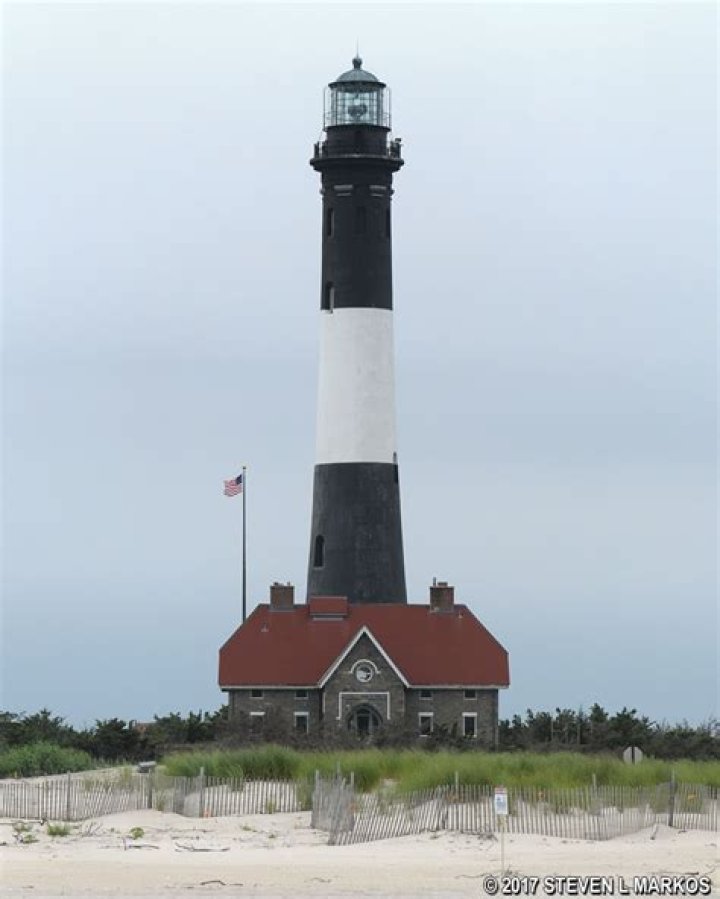When was the Fire Island lighthouse built?