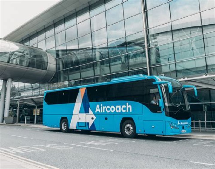 Where does the aircoach leave from Cork?
