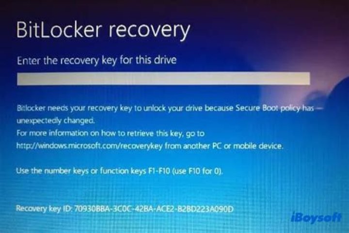 Where is BitLocker recovery key Windows 8?