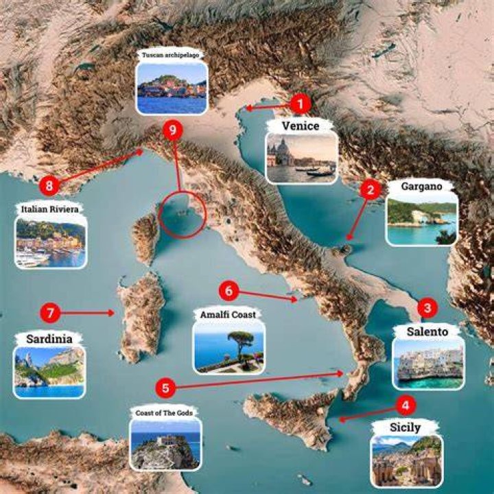 Where should I go on the Italian coast?
