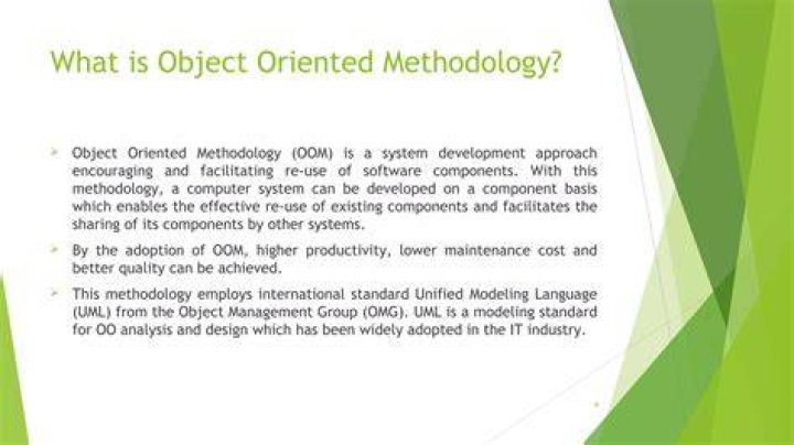 Which is the widely used OO methodology?