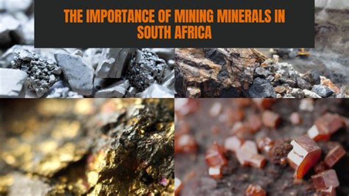 Who discovered minerals in South Africa?