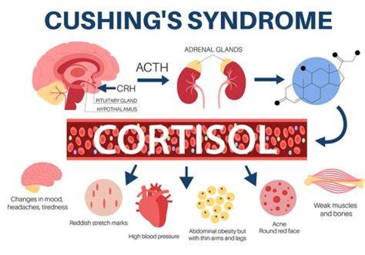 Why does Cushing's cause depression?
