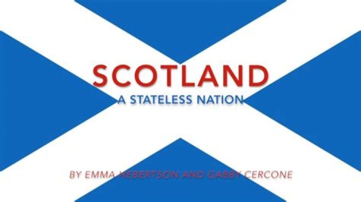 Why is Scotland a stateless nation?