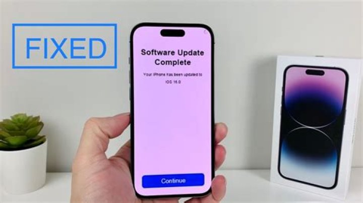 Why won't my iPhone let me do a software update?